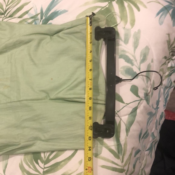 100% silk Tintoretto whimsical cocktail dress in layered greens - Picture 14 of 14